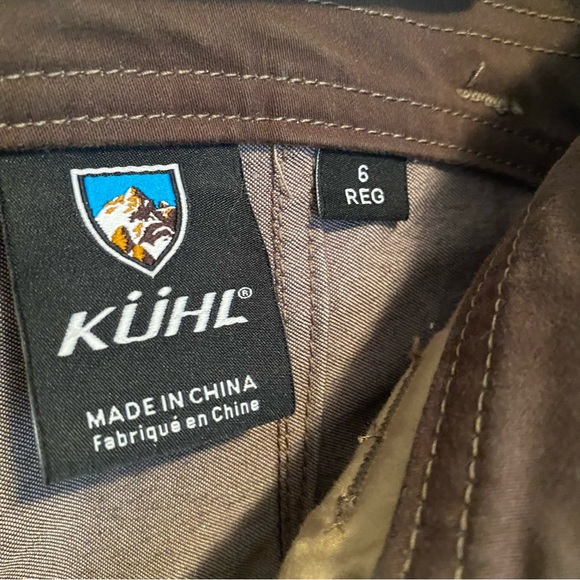 Kuhl Brown Pants - Size 6 - Picture 4 of 7